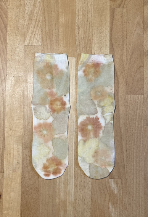 Ponožky ecoprint — foto 4