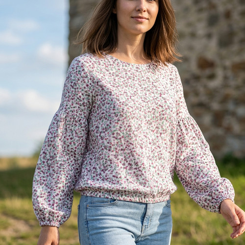 Halenka mušelín bio — foto 3