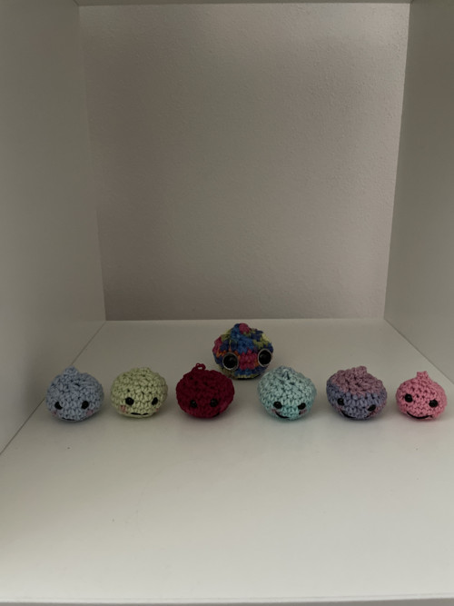 Háčkovaný Squishy Dumpling — foto 3