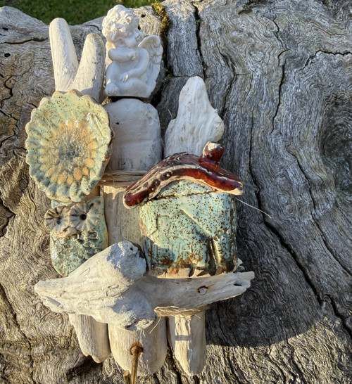 Driftwood - domeček, sova a anděl — foto 3