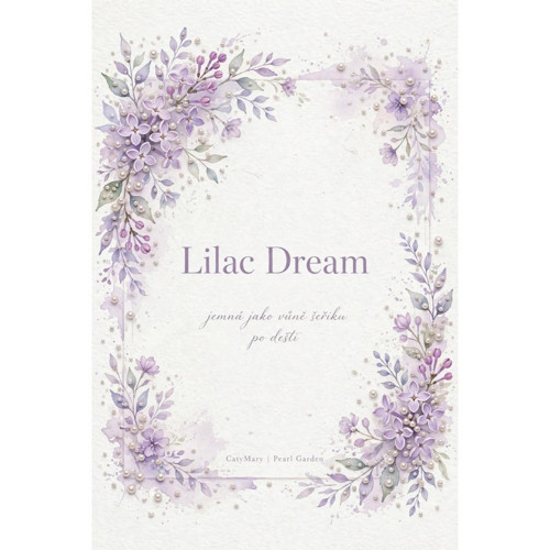 Sada "Lilac Dream" náhrdelník, náramek - naušnice — foto 5