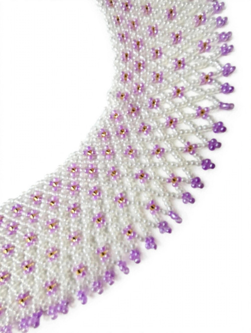 Sada "Lilac Dream" náhrdelník, náramek - naušnice — foto 4