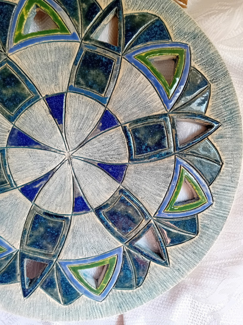 Mandala keramická — foto 2