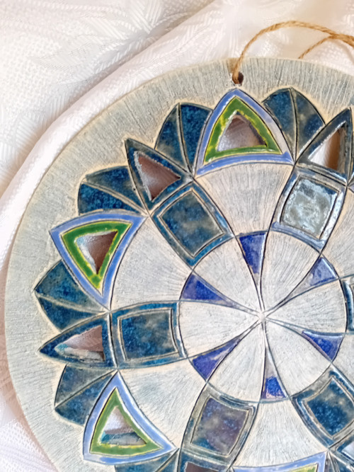 Mandala keramická — foto 3