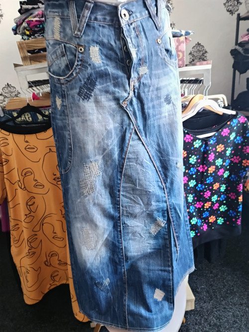 Maxi denimovka — foto 3