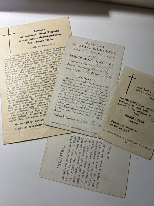 Svaté obrázky 4 kusy — foto 2