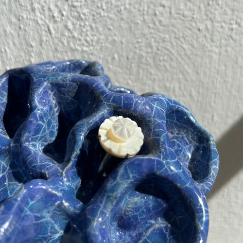 Prsten z perleťových knoflíků — foto 2