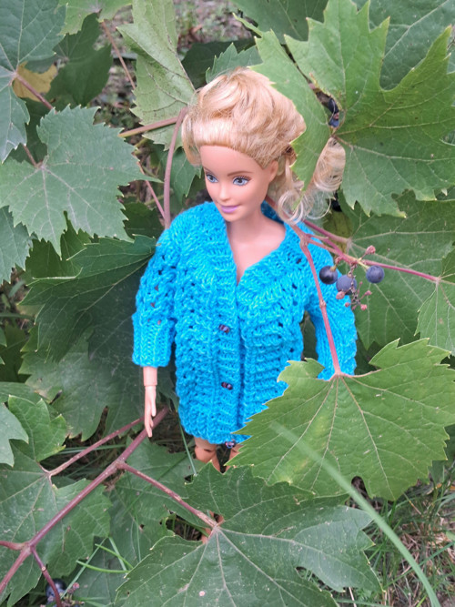 Kabátek pro Barbie, Barbie baculky apod. — foto 2