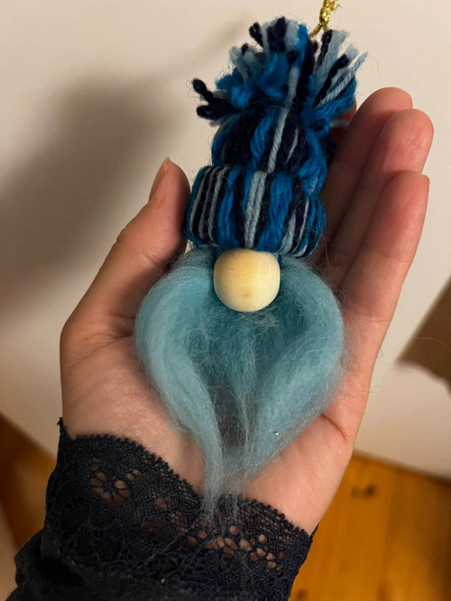Macrame vánoční skřítek set 3 ks — foto 2