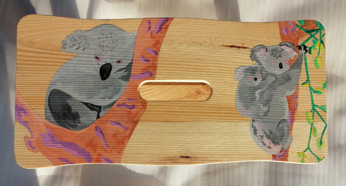 Stolička s koalami od Floydled Art — foto 2