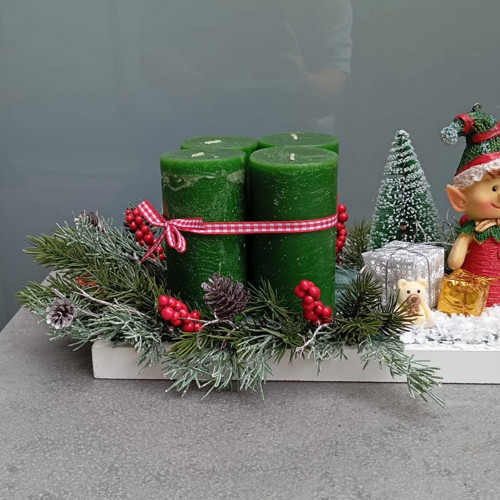 Adventní svícen Elfové — foto 2