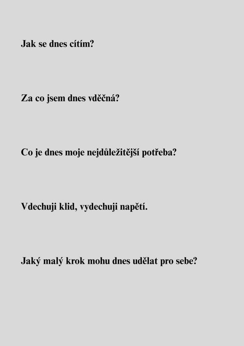 Jemný ranní restart — foto 2