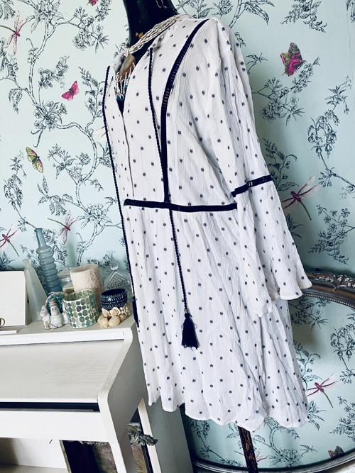 Boho minišaty — foto 4