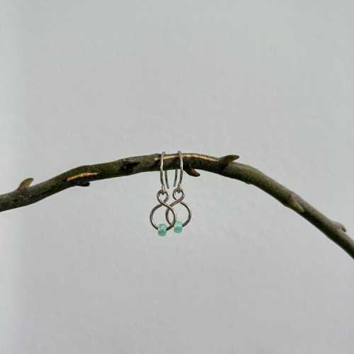 "Principessa Jasmine" minimalistické náušnice — foto 3