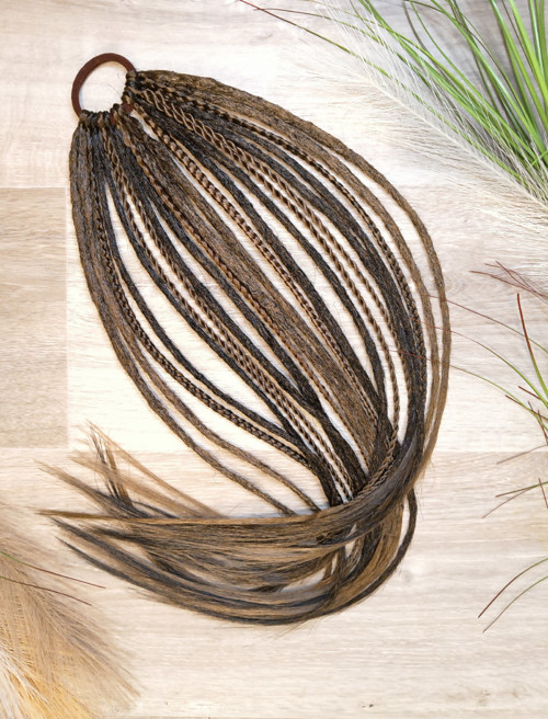 Dark brown - dredo gumička — foto 6