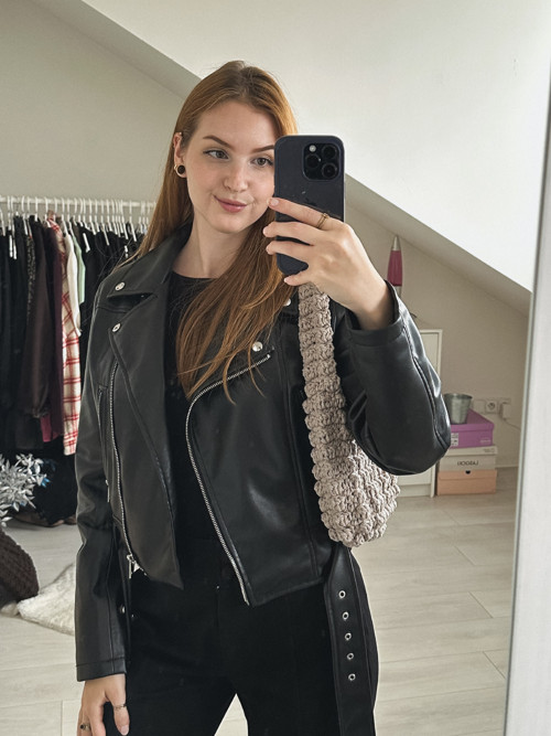 Háčkovaná kabelka mini poppy — foto 5