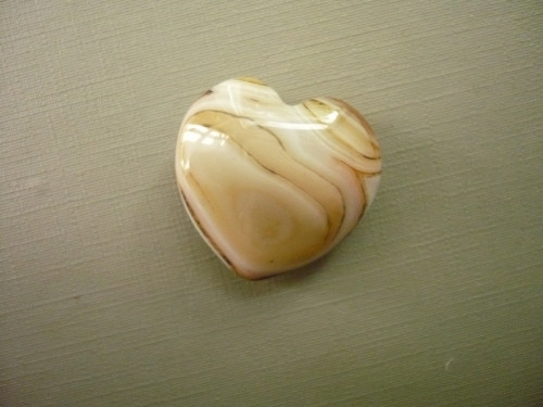 Nevrt. srdíčko 25 mm - sardonyx, č.31f — foto 2