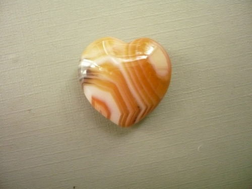 Nevrt. srdíčko 25 mm - sardonyx, č.33f — foto 2