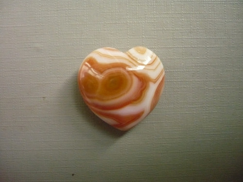 Nevrt. srdíčko 25 mm - sardonyx, č.44f — foto 2