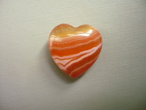 Nevrt. srdíčko 25 mm - sardonyx, č.45f — foto 2