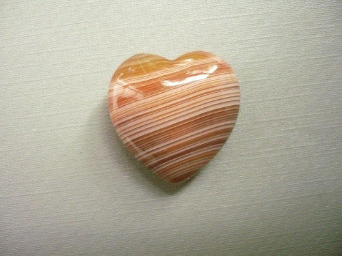 Nevrt. srdíčko 25 mm - sardonyx, č.52f — foto 2