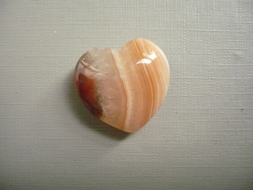 Nevrt. srdíčko 25 mm - sardonyx, č.57f — foto 2