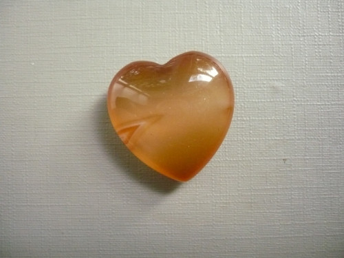Nevrt. srdíčko 25 mm - sardonyx, č.58f — foto 2