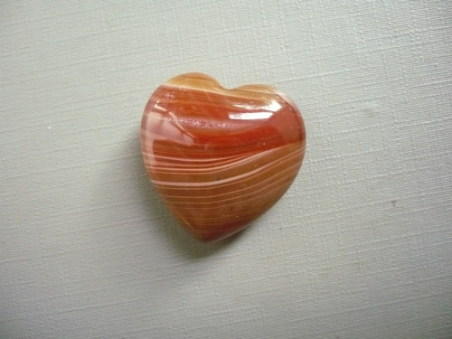 Nevrt. srdíčko 25 mm - sardonyx, č.62f — foto 2