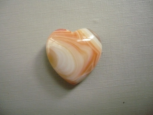 Nevrt. srdíčko 25 mm - sardonyx, č.68f — foto 2