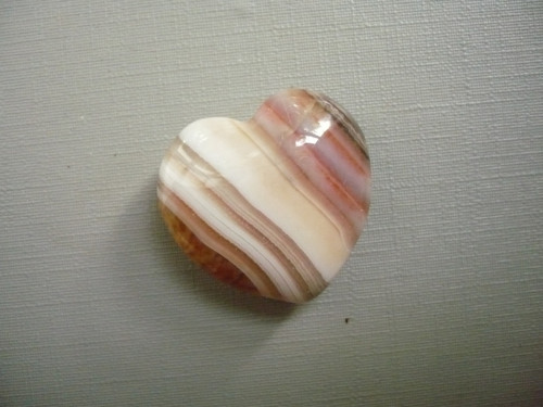 Nevrt. srdíčko 25 mm - sardonyx, č.74f — foto 2