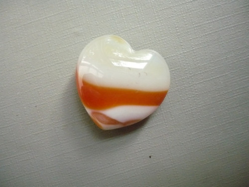 Nevrt. srdíčko 25 mm - sardonyx, č.75f — foto 2