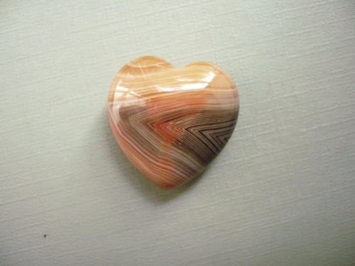 Nevrt. srdíčko 25 mm - sardonyx, č.79f — foto 2