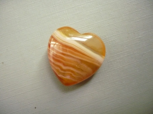 Nevrt. srdíčko 25 mm - sardonyx, č.80f — foto 2
