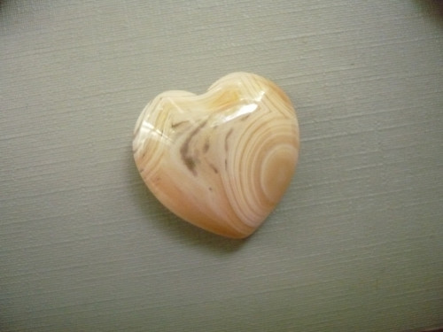 Nevrt. srdíčko 25 mm - sardonyx, č.82f — foto 2