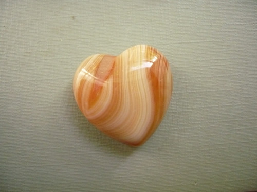 Nevrt. srdíčko 25 mm - sardonyx, č.85f — foto 2