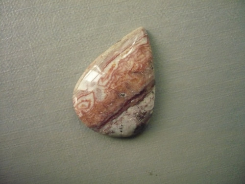 Kabošon - roseta jaspis 31 mm, č.29 — foto 2