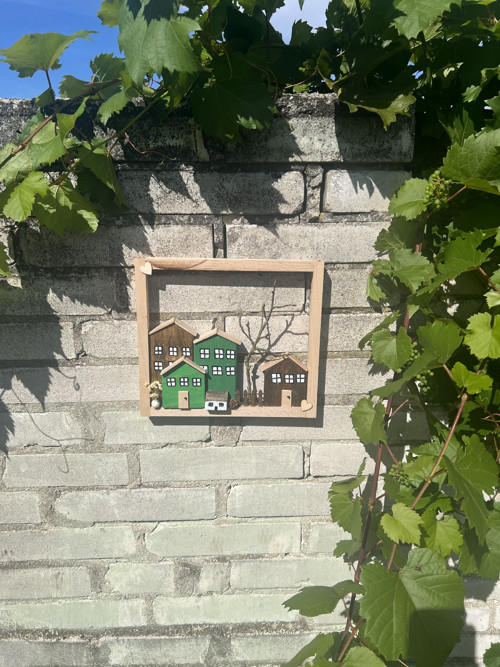 Dřevěný obrazek zelený — foto 3
