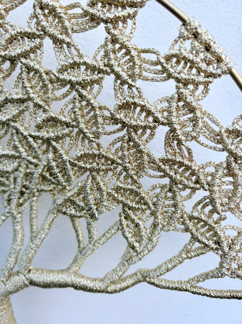 Strom života macramé průměr kruhu 35cm — foto 4