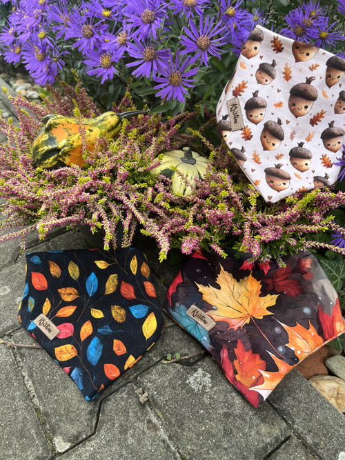 Šátek pro psy - Autumn Palette - velikost XL — foto 3
