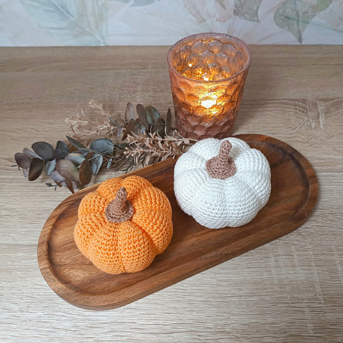Dýně háčkovaná - oranžová — foto 3