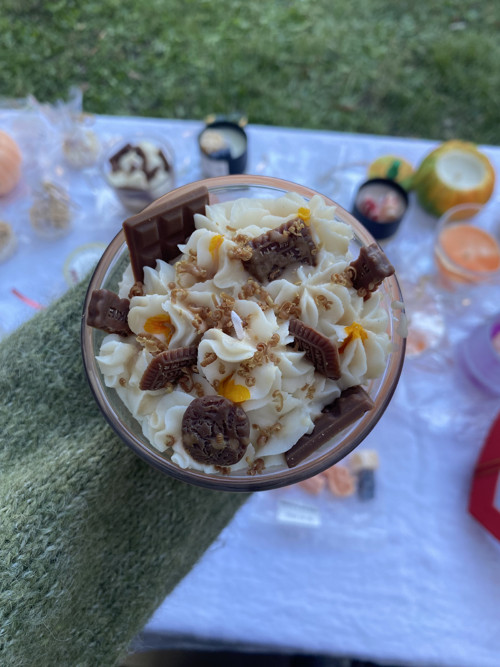 Sojová svíčka dýňové Latte — foto 2