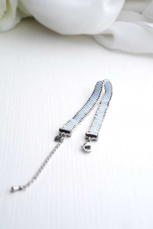 Náramek "Elegant Blue Silver" — foto 3