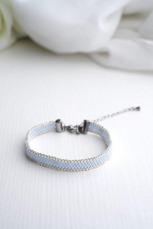 Náramek "Elegant Blue Silver" — foto 2