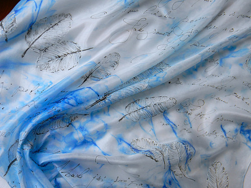 Peina / hedvábný šátek 75 x 75 cm/ — foto 2
