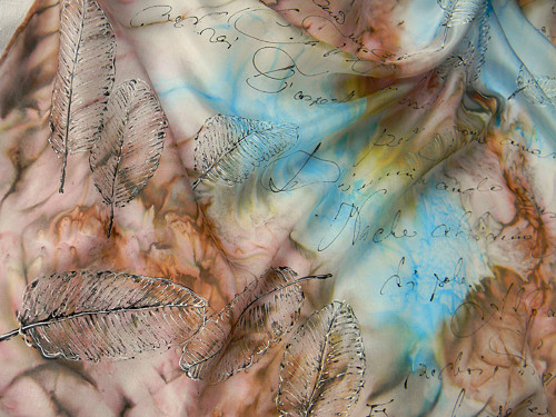Veltea / hedvábný šátek 75 x 75 cm/ — foto 3