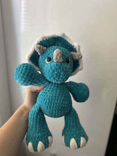 Háčkovaný dinosaurus — foto 3