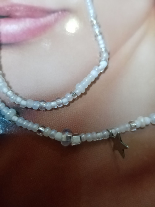 Stříbrná hvězdička, rokajl — foto 2