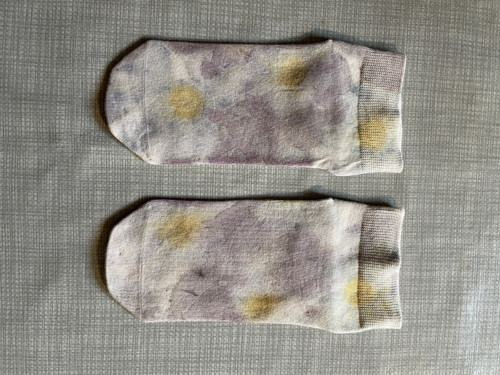Ponožky ecoprint — foto 4
