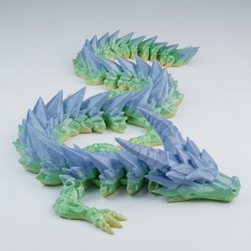 Drak tří živlů - 42cm - 3D tisk — foto 4