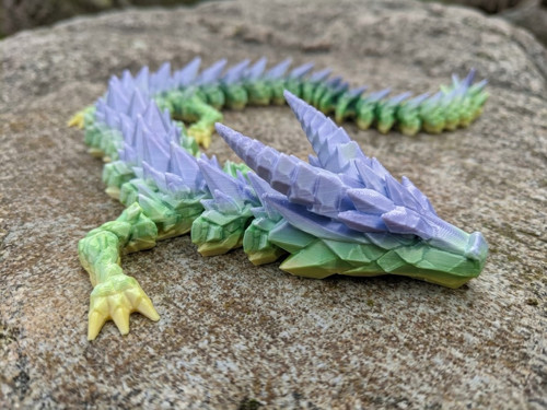 Drak tří živlů - 42cm - 3D tisk — foto 3